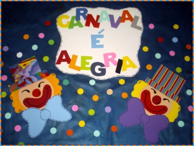 decoração feita em EVA para educação infantil