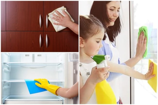 dicas de limpeza diária da casa