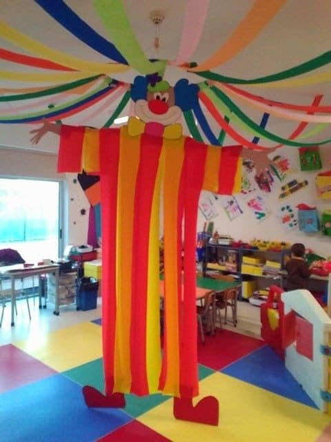 decoração de carnaval em sala de aula