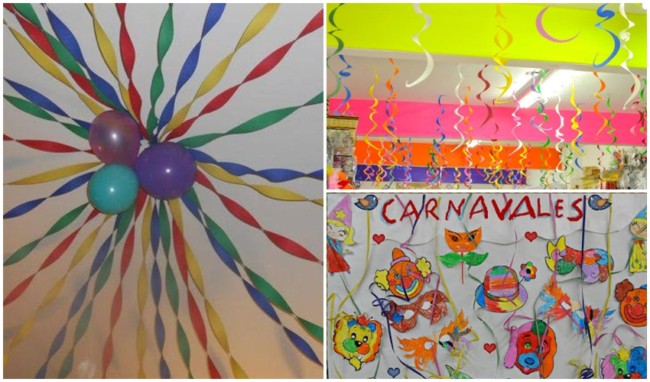 decoração de carnaval simples para escola