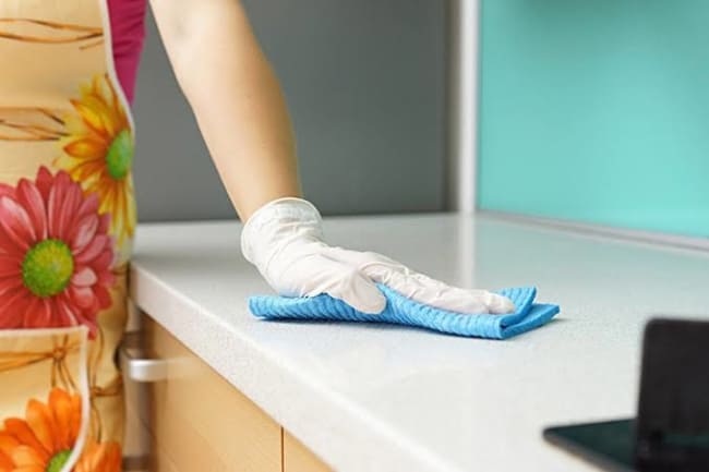 limpeza simples e diária da casa