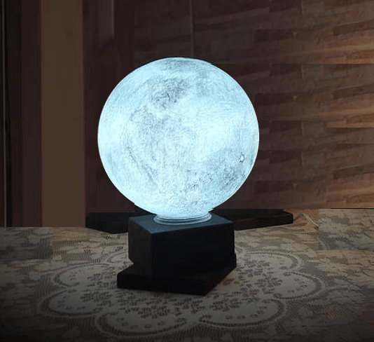 Luminária de lua 3D