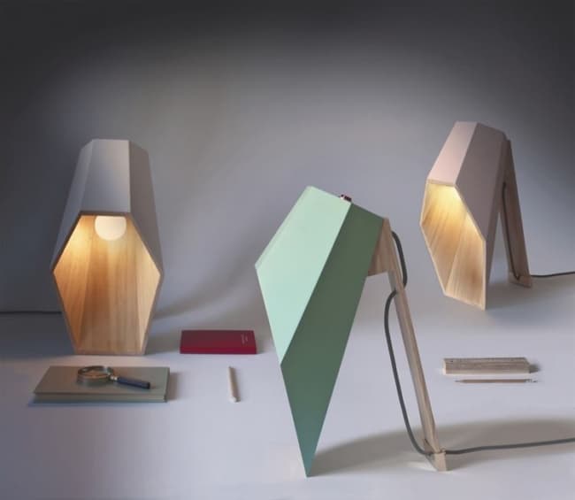 Sugestão de luminária com design moderno