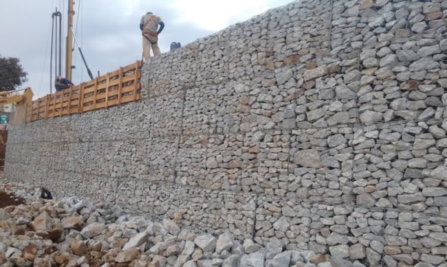 muro gabião