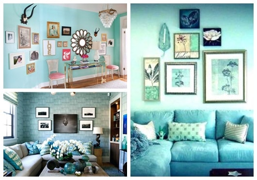 Decorações com azul tiffany72