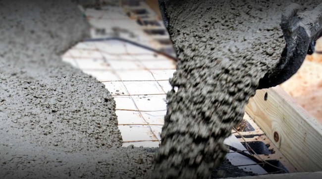 Traço de concreto para construção
