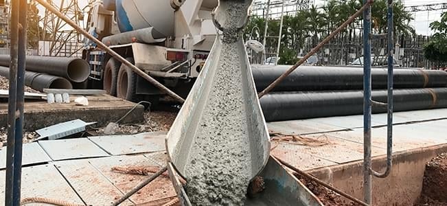 desvantagens do concreto usinado