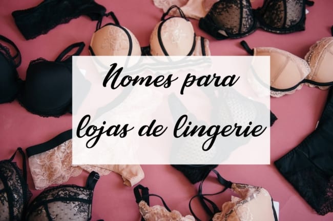 nomes para lojas de lingerie