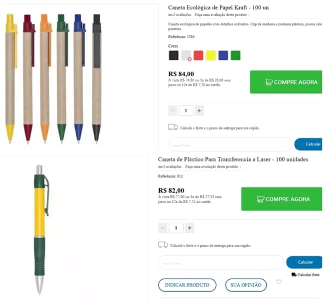 fornecedor de canetas para personalizar