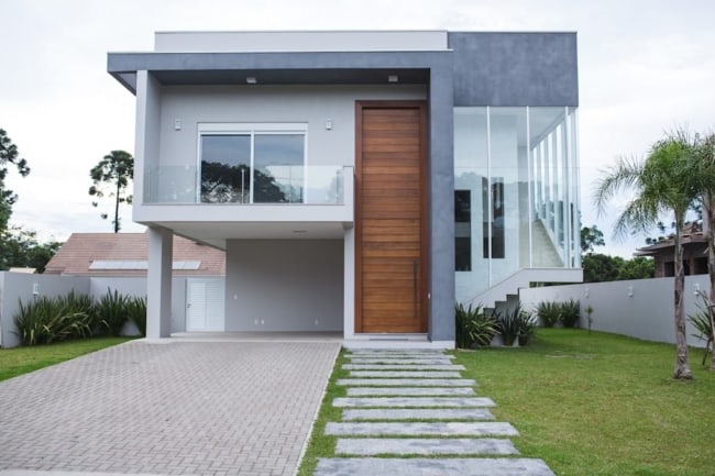 2 fachada de casa simples