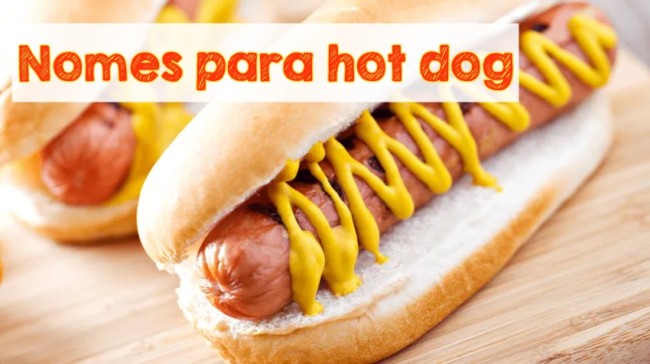 nomes para hot dog