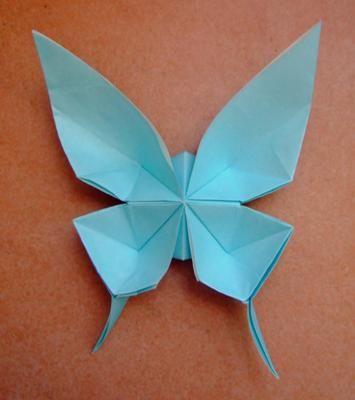 origami de borboleta