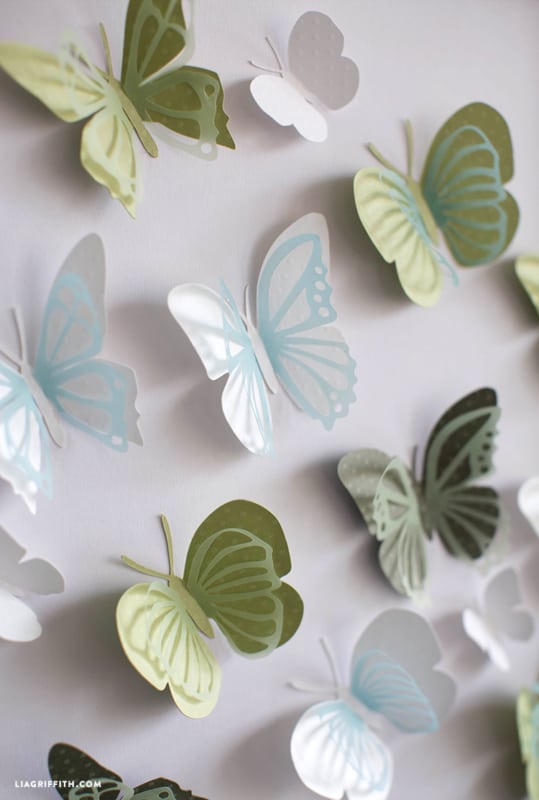 modelos de borboleta 3D