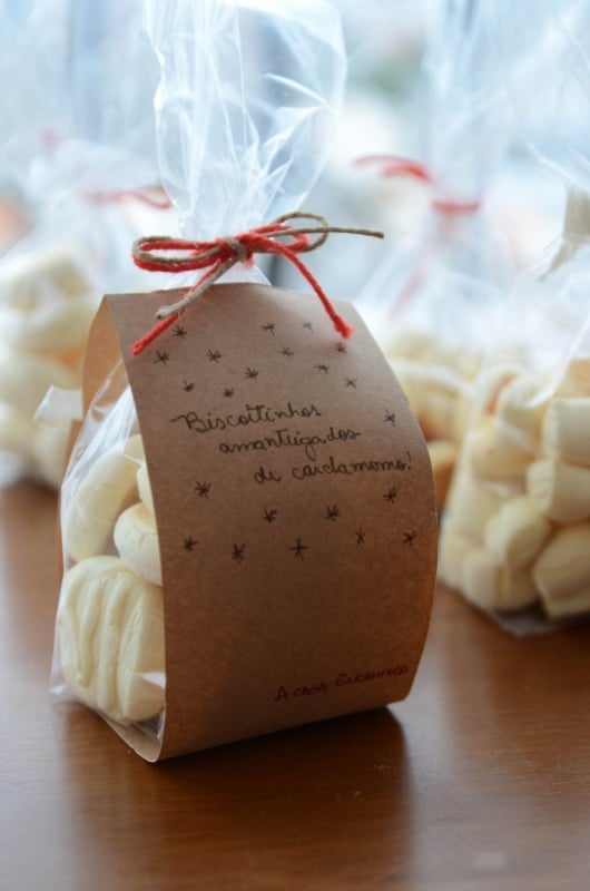 embalagem simples e facil para biscoitos amanteigados