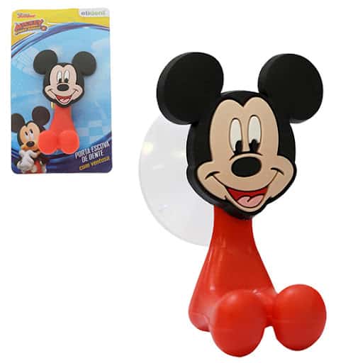 Porta Escova de Dente com ventosa do Mickey