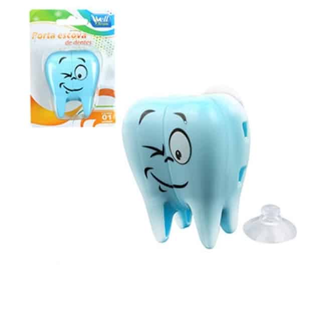 Porta Escova de Dente infantil dentinho
