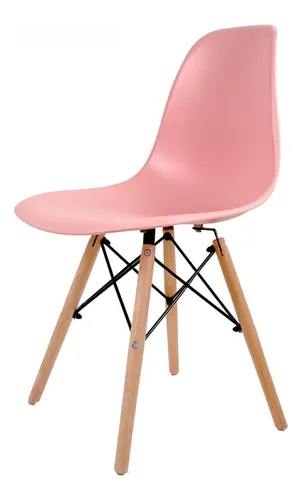 cadeira rosa eames 20