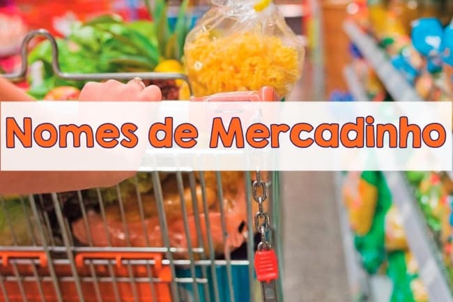 0 nomes de mercadinho