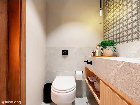 17 lavabo com paredes Ouro Branco Suvinil