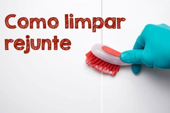 0 como limpar rejunte