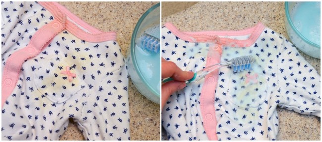 9 passo a passo para tirar mancha de roupa de bebe