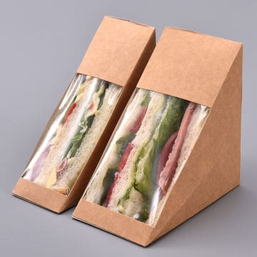 18 tipo de embalagem para sanduiche natural
