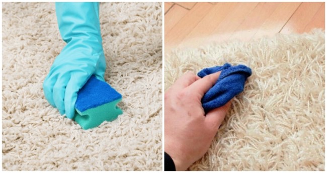 2 passo a passo para limpar tapete felpudo