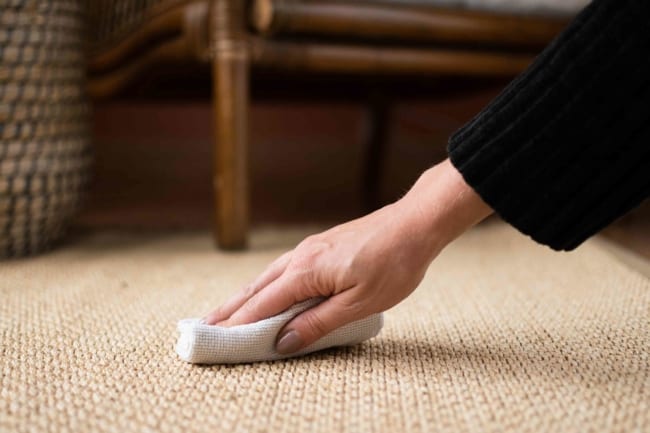 3 passo a passo para limpar tapete de sisal