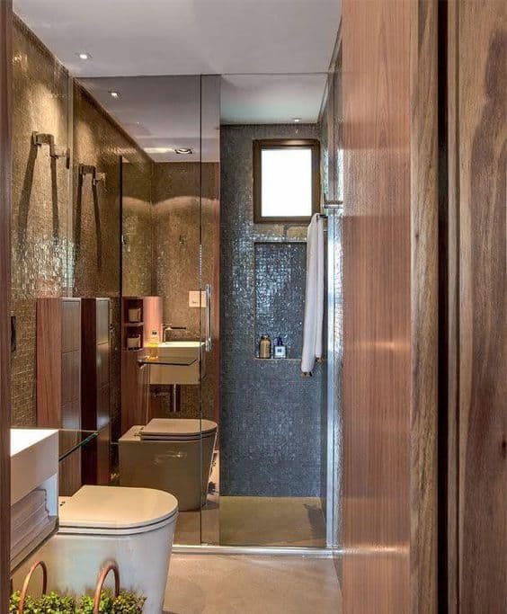 39 banheiro com cor bronze