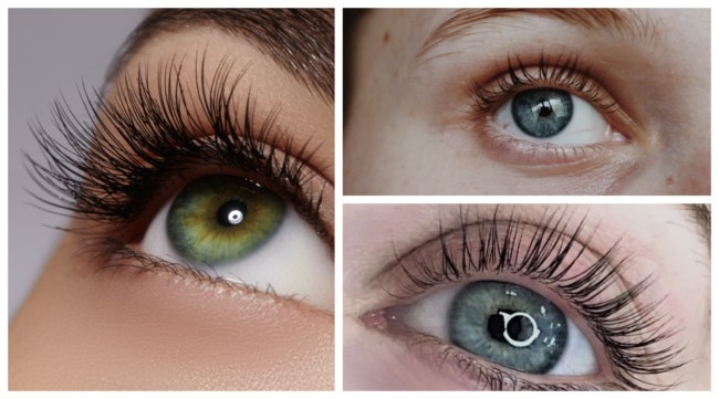 Lash Lifting antes e depois 1