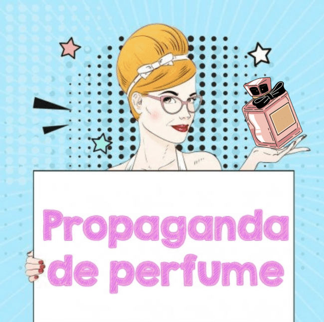 0 propaganda de perfume