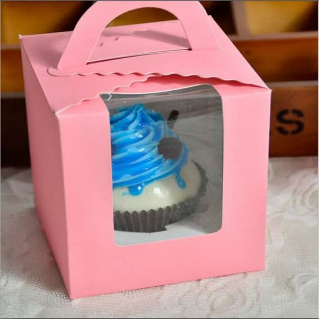 5 modelo de caixa para cupcake