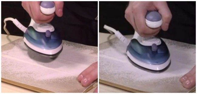 5 passo a passo para limpar ferro de passar com sal