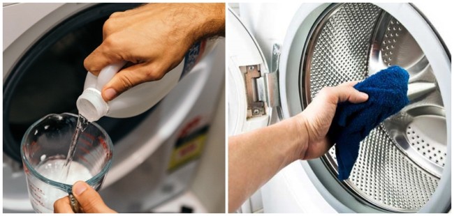 8 como limpar maquina de lavar com agua sanitaria