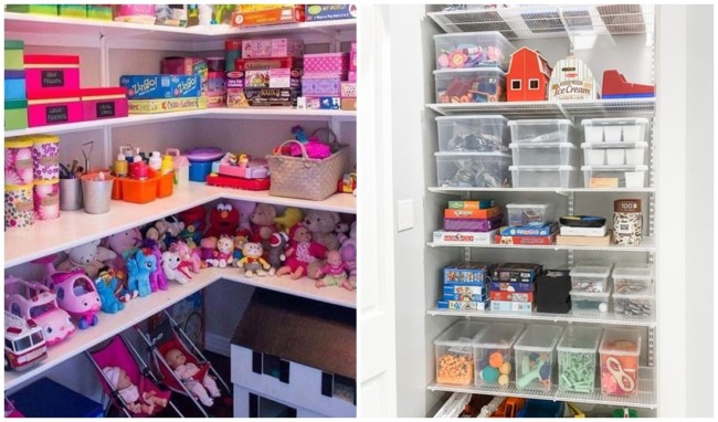 14 ideais para organizar brinquedos em prateleiras