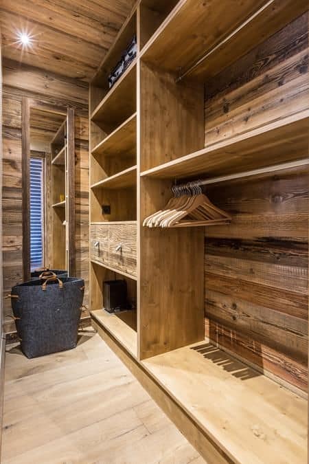 3 closet simples de madeira