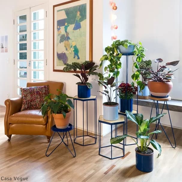 49 sala decorada com vasos de plantas