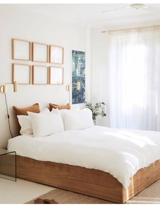 7 decoracao de quarto de casal clean com cama turca