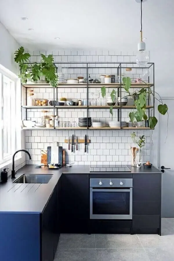 Cozinha estilo industrial como decorar