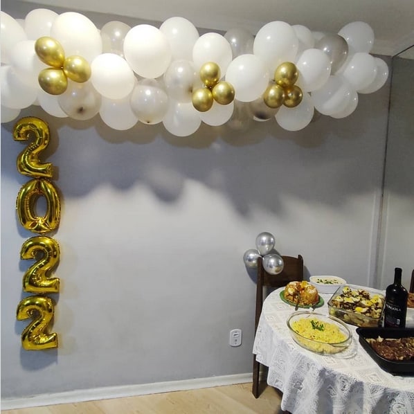13 decoracao simples para ceia de ano novo em casa @festanodivan