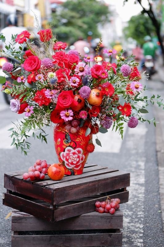 19 vaso grande e colorido para flores Pinterest