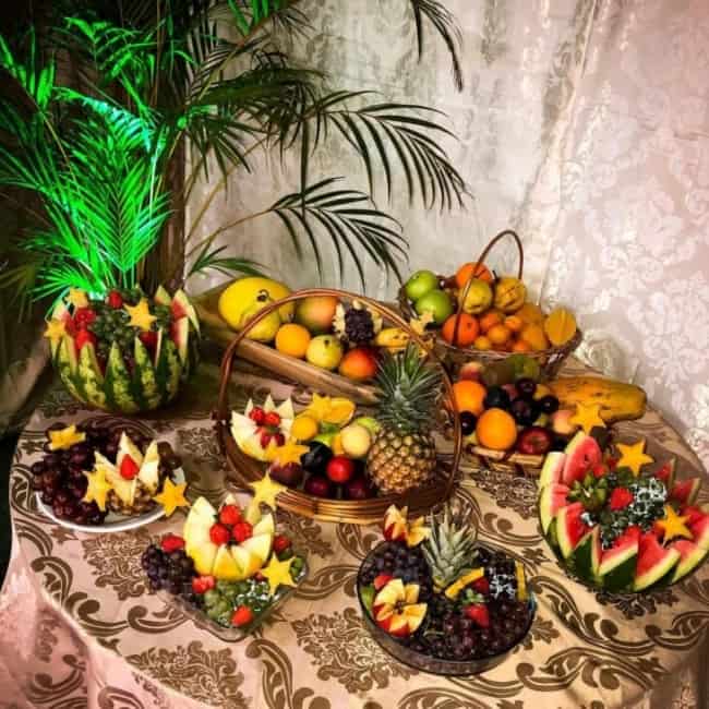22 mesa de frutas para festas de fim de ano ITSGUIC