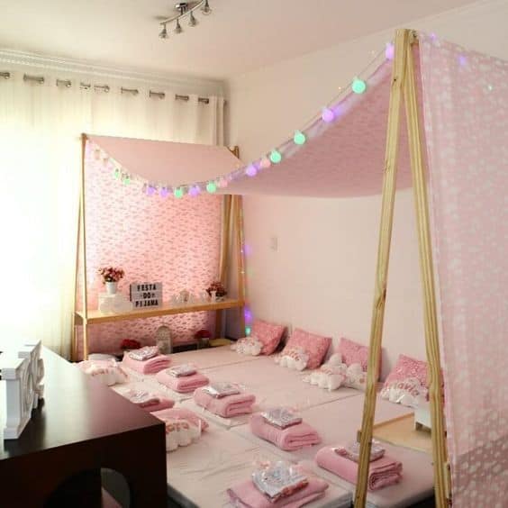 30 tenda infantil grande para festa do pijama Pinterest