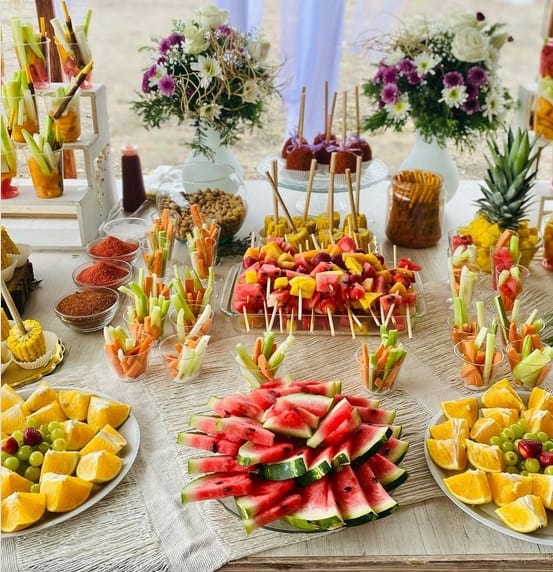 6 decoracao facil de mesa de frutas Berenice Franco Decoraciones