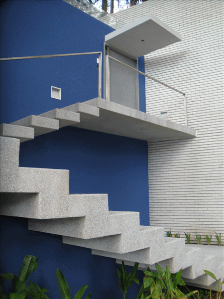 escadas externas