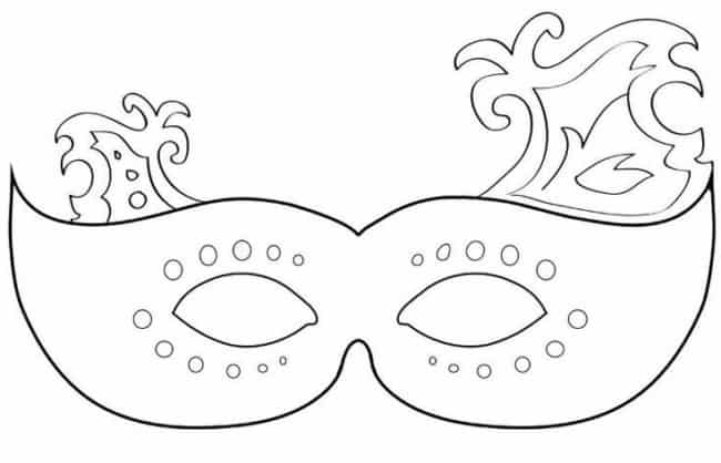 13 molde de mascara de carnaval para imprimir gratis Pinterest