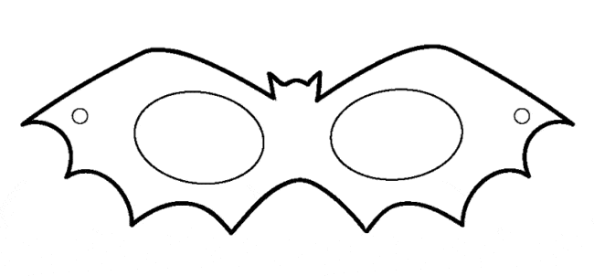 18 molde de mascara de morcego para imprimir Imagui