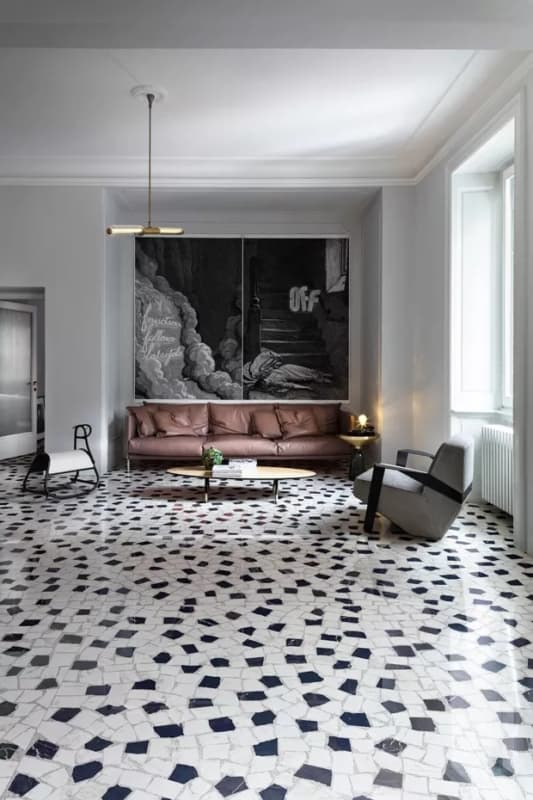 18 piso mosaico de cacos Casa Vogue