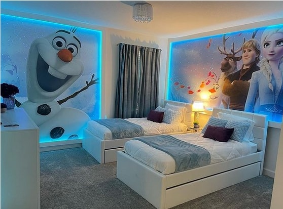 19 decoracao de quarto Frozen compartilhado @barbara borges design