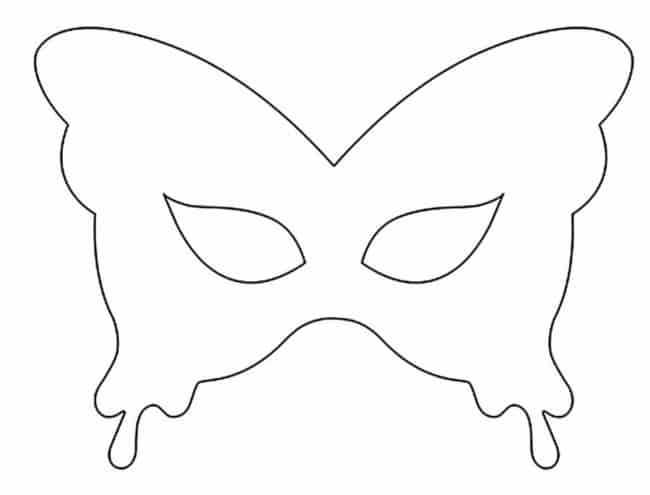 21 molde de mascara grande de carnaval Pinterest